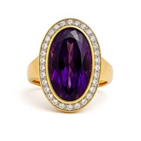 Anneau Idee Preziose dal 1987 Femme in Or jaune Zircone IP.AK18G/11 - IP.AK18G/11